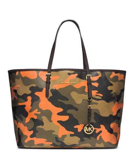 michael kors camille bag black|Michael Kors camo tote bag.